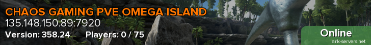 CHAOS GAMING PVE OMEGA ISLAND