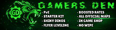 Gamers Den Ark Asended PvE Cluster