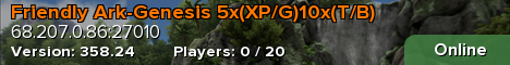 Friendly Ark-Genesis 5x(XP/G)10x(T/B)