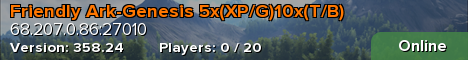 Friendly Ark-Genesis 5x(XP/G)10x(T/B)