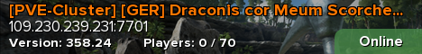 [PVE-Cluster] [GER] Draconis cor Meum Scorched Earth