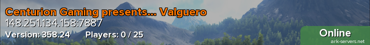 Centurion Gaming presents... Valguero
