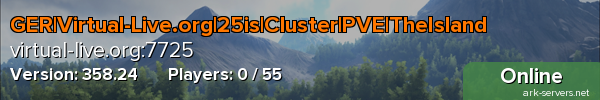 GER|Virtual-Live.org|25is|Cluster|PVE|TheIsland