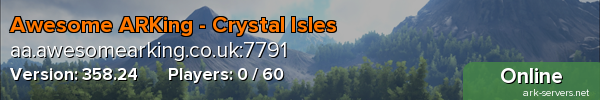 Awesome ARKing - Crystal Isles