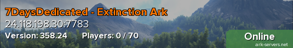 7DaysDedicated - Extinction Ark