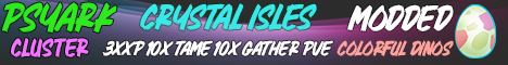PsyArk|Crystal Isles|3xXP|10xT|10xGather PVE