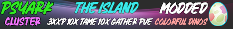 PsyArk|The Island|3xXP|10xT|10xGather PVE