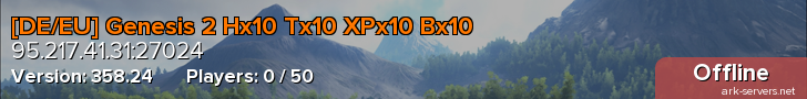 [DE/EU] Genesis 2 Hx10 Tx10 XPx10 Bx10