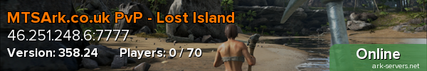 MTSArk.co.uk PvP - Lost Island
