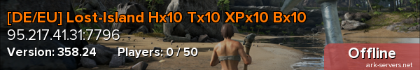 [DE/EU] Lost-Island Hx10 Tx10 XPx10 Bx10