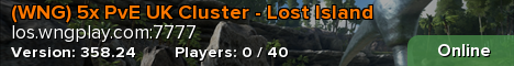 (WNG) 5x PvE UK Cluster - Lost Island