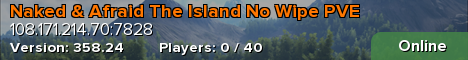 Naked & Afraid The Island No Wipe PVE