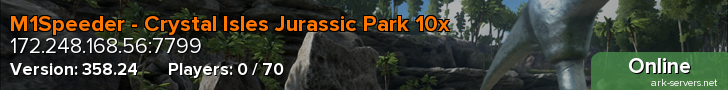 M1Speeder - Crystal Isles Jurassic Park 10x