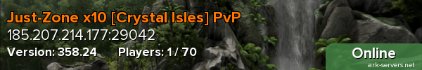 Just-Zone x10 [Crystal Isles] PvP