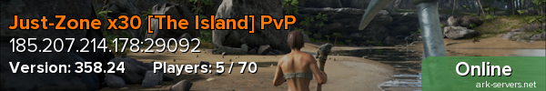 Just-Zone x30 [The Island] PvP