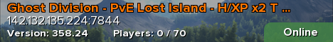 Ghost Division - PvE Lost Island - H/XP x2 T x3 B x10