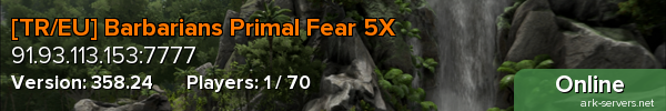 [TR/EU] Primal Fear 5X Barbarians KIT/SHOP