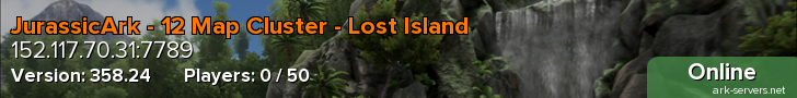 JurassicArk - 12 Map Cluster - Lost Island