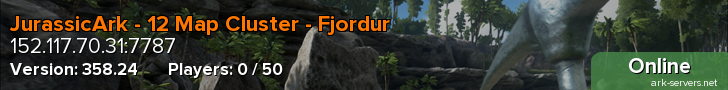 JurassicArk - 12 Map Cluster - Fjordur