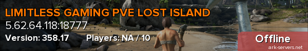 LIMITLESS GAMING PVE LOST ISLAND