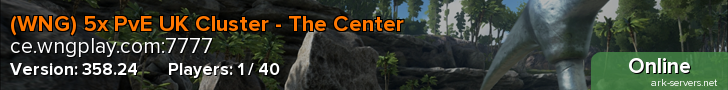 (WNG) 5x PvE UK Cluster - The Center