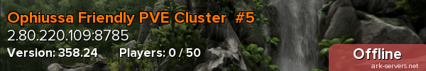 Ophiussa Friendly PVE Cluster  #5