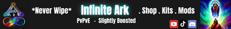 < Never Wipe > Infinite Ark . Shop . Kits . Mods .