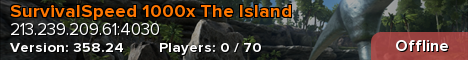 SurvivalSpeed 1000x The Island