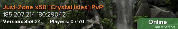 Just-Zone x50 [Crystal Isles] PvP
