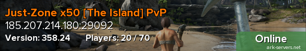 Just-Zone x50 [The Island] PvP