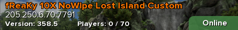 fReaKy 10X NoWipe Lost Island Custom
