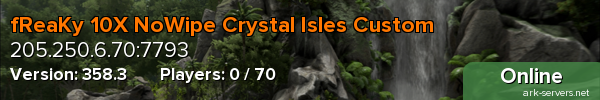 fReaKy 10X NoWipe Crystal Isles Custom