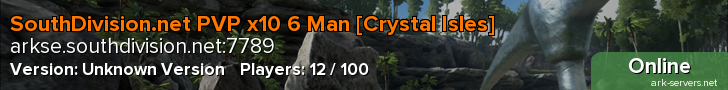 SouthDivision.net PVP x10 6 Man [Crystal Isles]