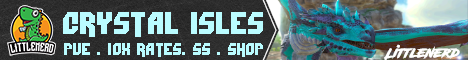 LittleNERD Crystal Isles PVE/Allx10/SS/Shop