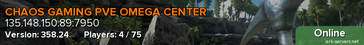 CHAOS GAMING PVE OMEGA CENTER