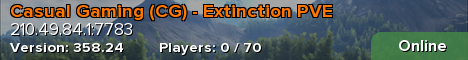 Casual Gaming (CG) - Extinction PVE