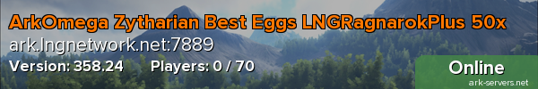 ArkOmega Zytharian Best Eggs LNGRagnarokPlus 50x