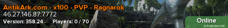 AntikArk.com - x100 - PVP - Ragnarok