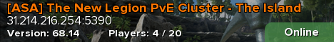 [ASA] The New Legion PvE Cluster - The Island
