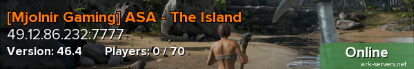 [Mjolnir Gaming] ASA - The Island