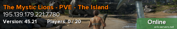The Mystic Lions - PVE - The Island