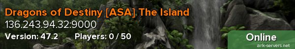Dragons of Destiny [ASA] The Island