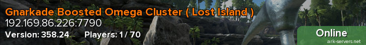Gnarkade Boosted Omega Cluster ( Lost Island )
