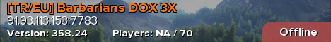 [TR/EU] Barbarians DOX 3X