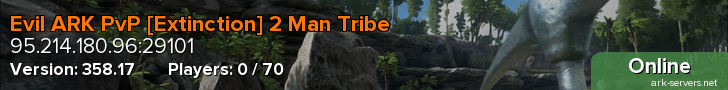 Evil ARK PvP [Extinction] 2 Man Tribe