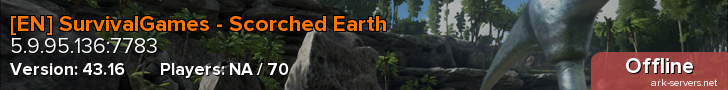 [EN] SurvivalGames - Scorched Earth