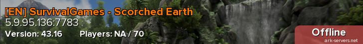 [EN] SurvivalGames - Scorched Earth
