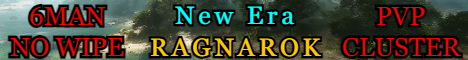 [09/14] New Era - No Wipe 6Man [SmallTribes] PvP x3 Ragnarok