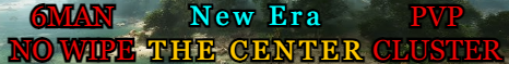 [09/14]New Era - No Wipe 6Man [SmallTribes] PvP x3 TheCenter