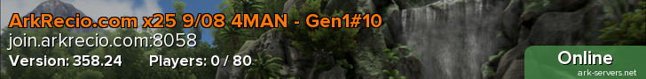 ArkRecio.com x25 9/08 4MAN - Gen1#10